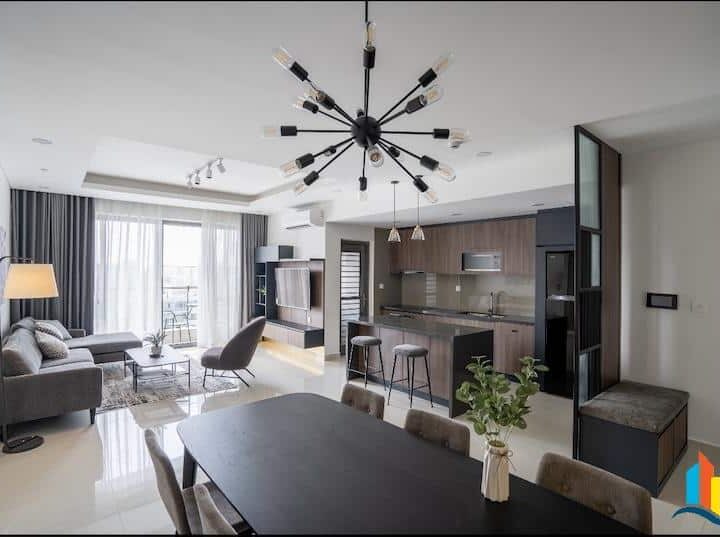 Căn hộ Riverpark Residence: Sống trong không gian vừa hiện đại vừa ấm cúng