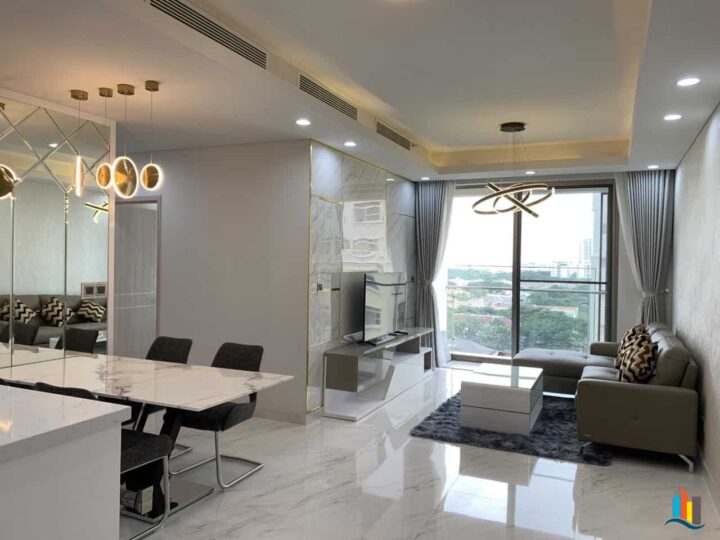 Cho thuê căn hộ 2 phòng ngủ Midtown Phú Mỹ Hưng: Sống trong không gian tiện nghi và an lành