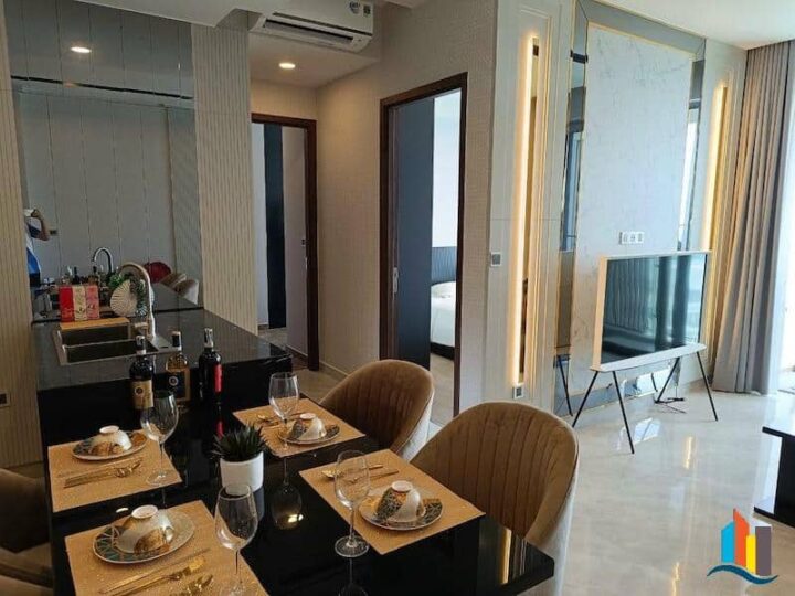 Cho thuê căn hộ 2 phòng ngủ Midtown – Kiến trúc độc đáo, không gian sống đẳng cấp